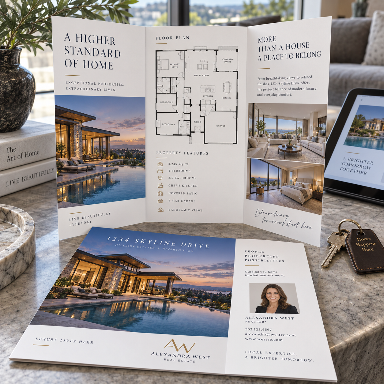 Real Estate Brochures 8.5x11